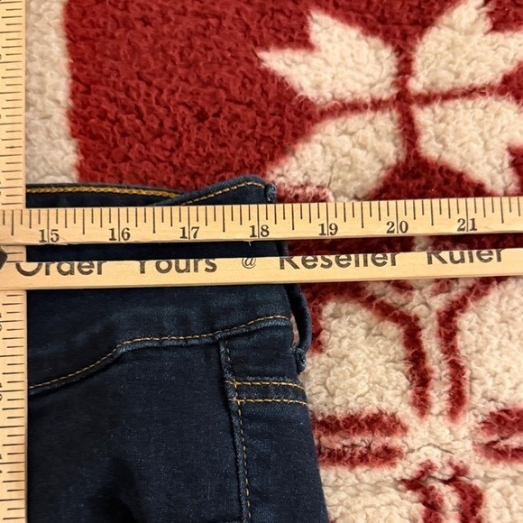 Torrid Super Soft Jeggings Dark Wash Button Fly Women's Size 18S - Picture 6 of 7